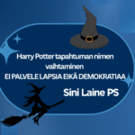 Tapahtuman nimen vaihtaminen