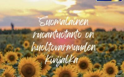 Suomalainen ruoantuotanto – huoltovarmuuden kivijalka